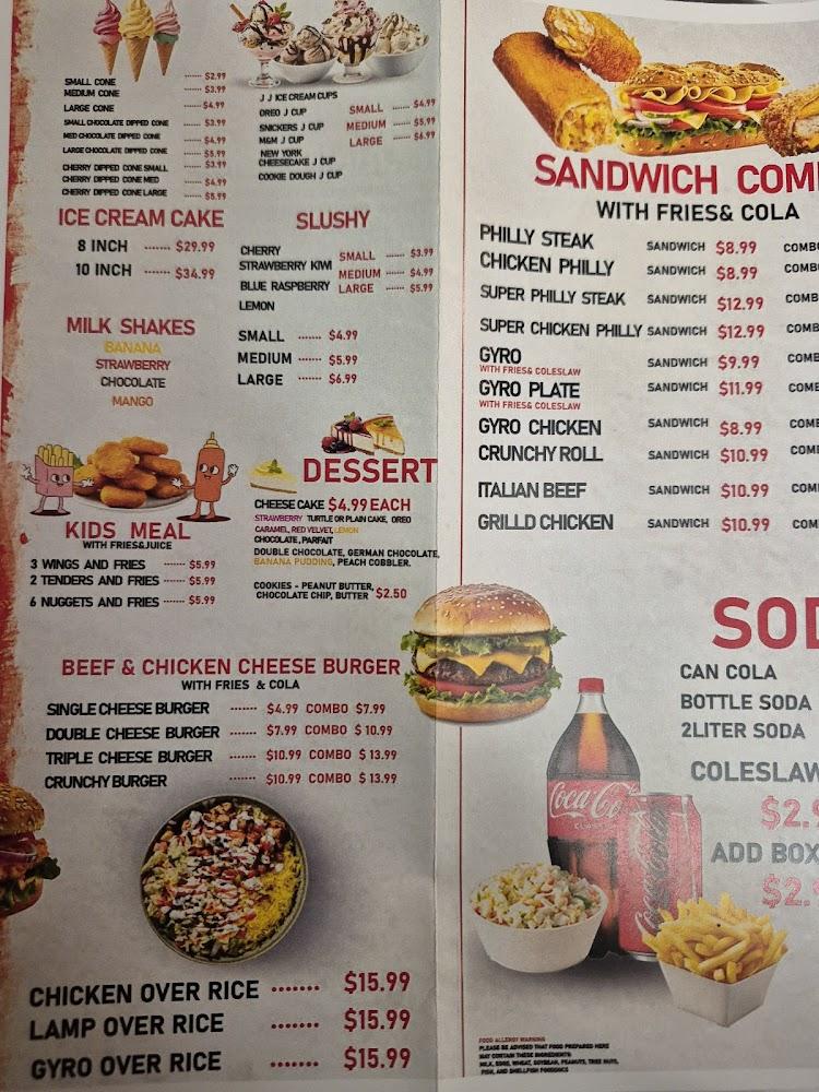 JJS Fish & Chicken Menu image 1