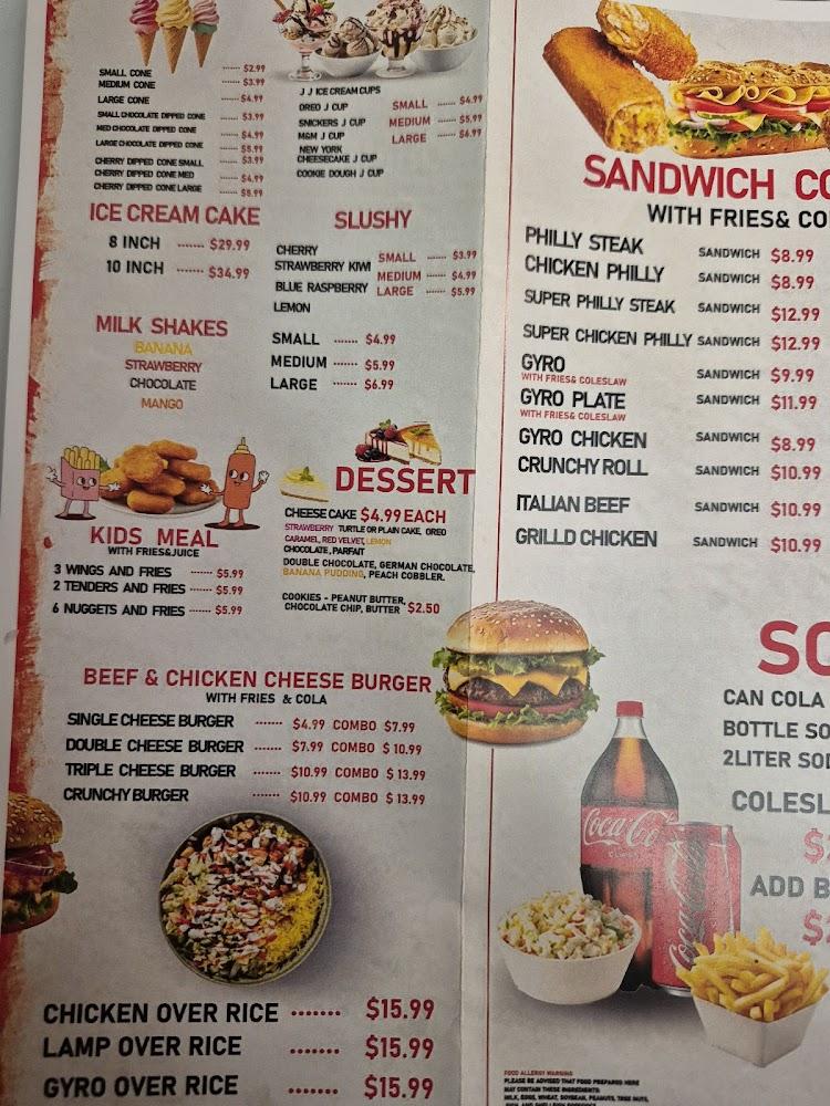JJS Fish & Chicken Menu image 2