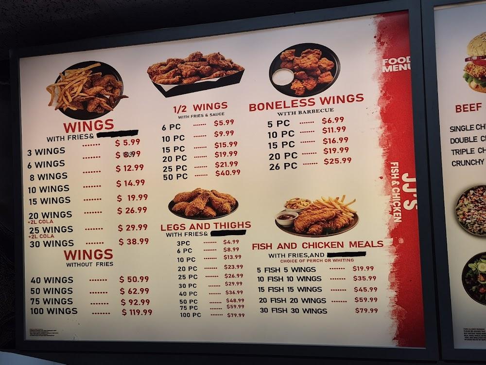 JJS Fish & Chicken Menu image 3